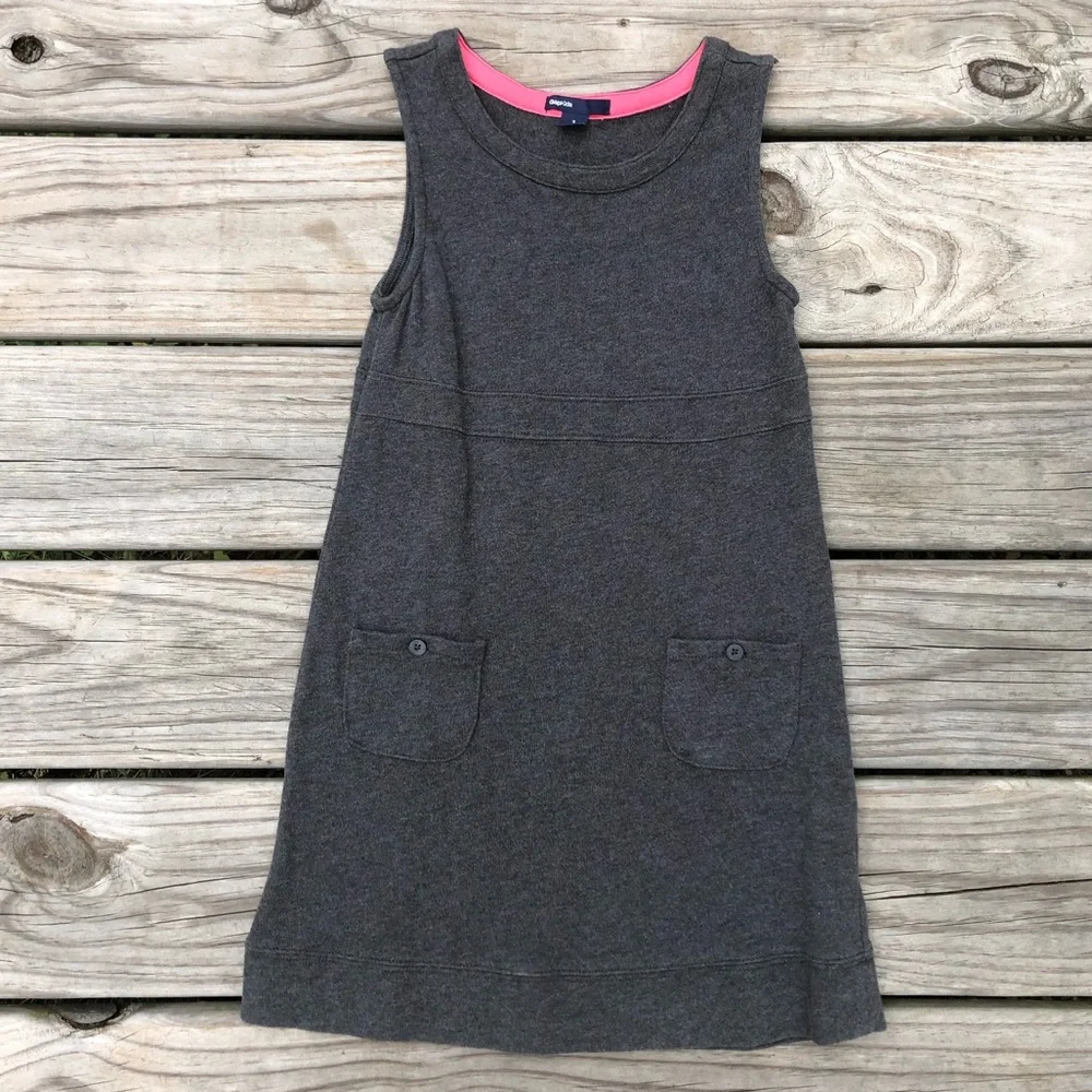 - GAP Gray Sheath Dress SZ S! EUC!